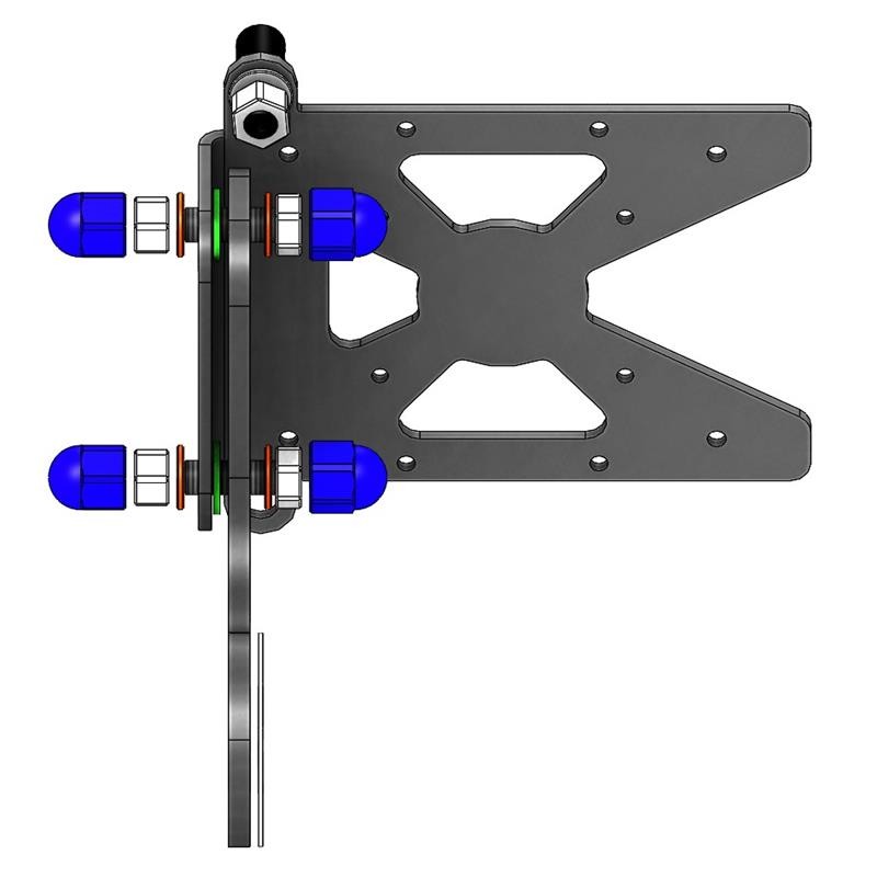 Support de plaque latéral Harley-Davidson NIGHTSTER 975